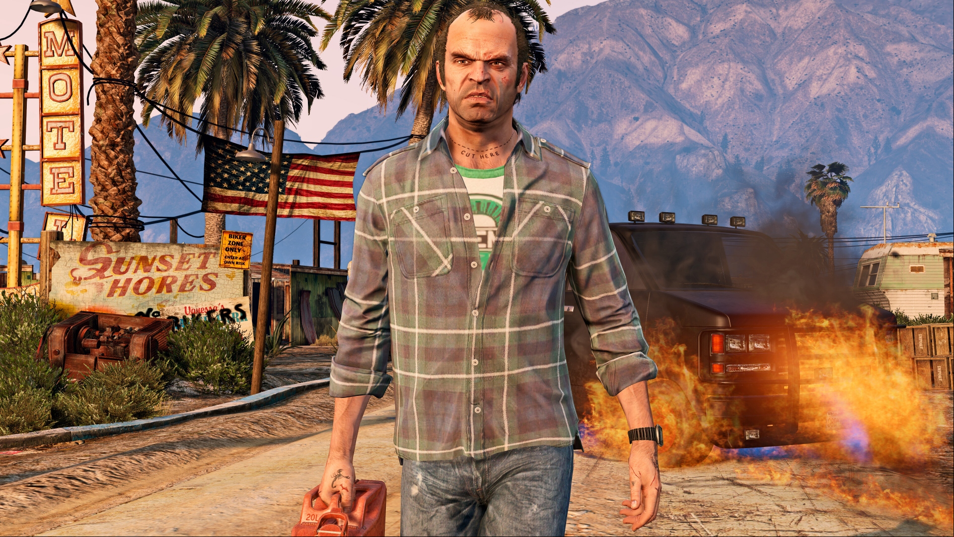 Grand Theft Auto 5 versus GTA 6: Trevor from Rockstar's GTA 5