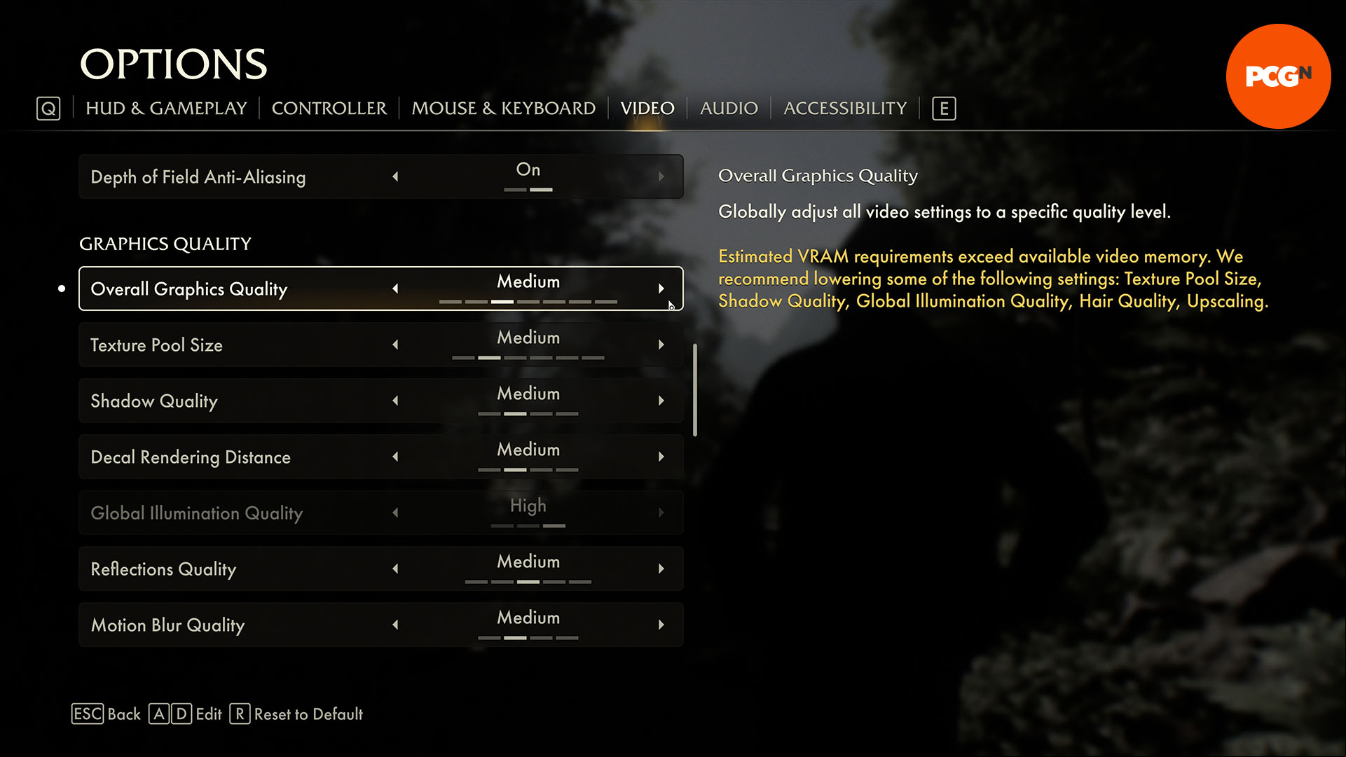 Nvidia GeForce RTX 5060 review: Indiana Jones and the Great Circle VRAM warning.