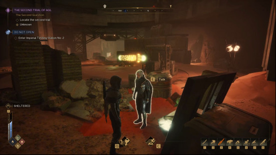Talking to the advanced planetologist in dune awakening.
