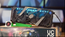 This Frankenstein build turns an Nvidia GeForce card into a mini gaming PC