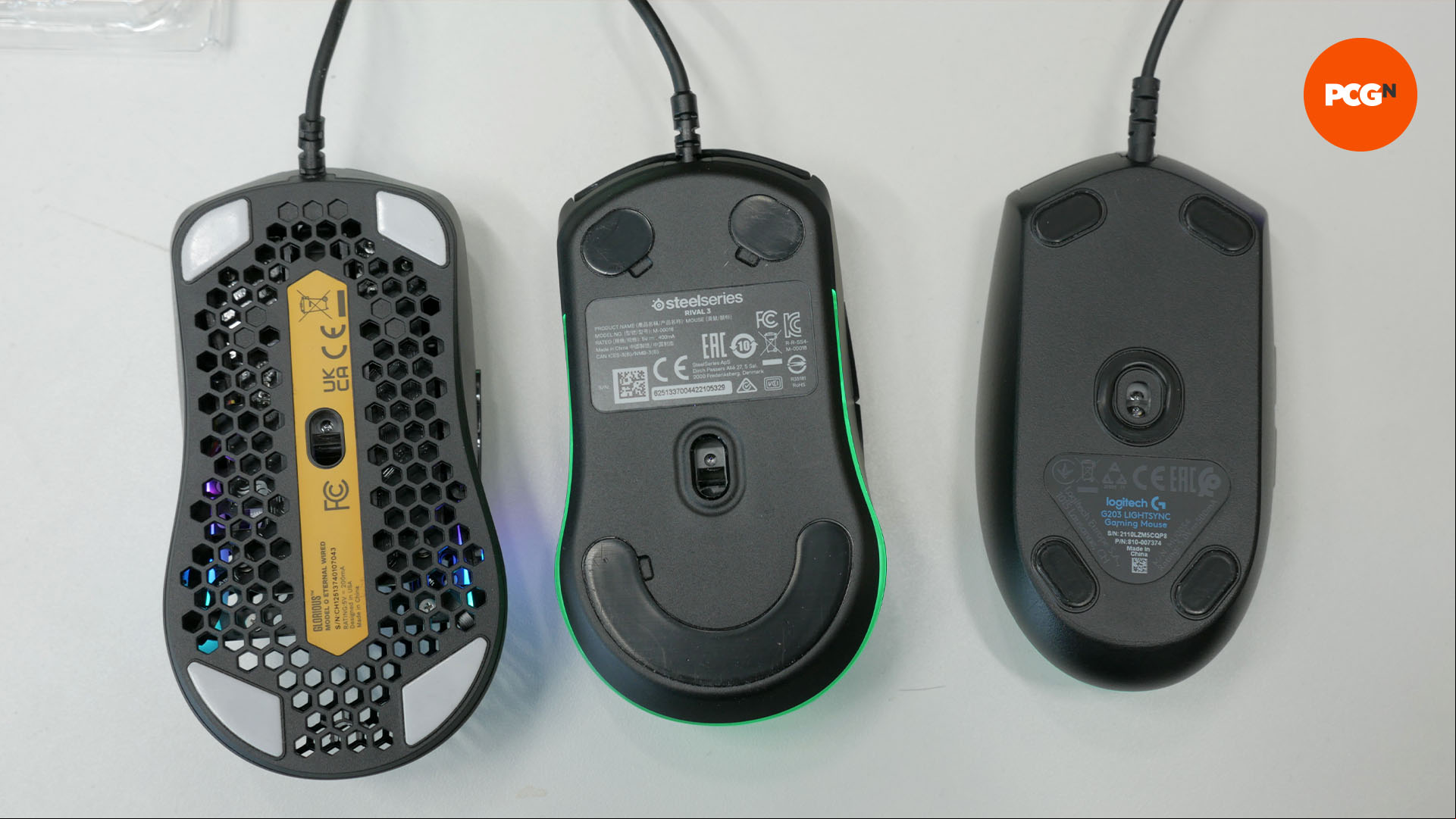 glorious model o eternal review 16 vs logitech g203 and steelseries rival 3 03