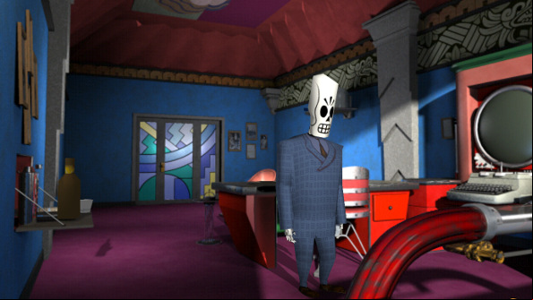 A first-class ticket on the Number 9: Grim Fandango preorders open on GOG