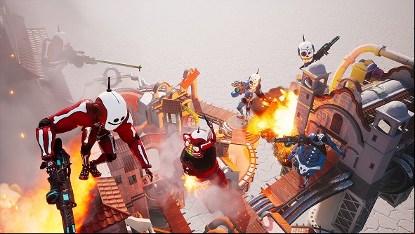Morphies Law is a shooter where headshots turn you into a literal bighead