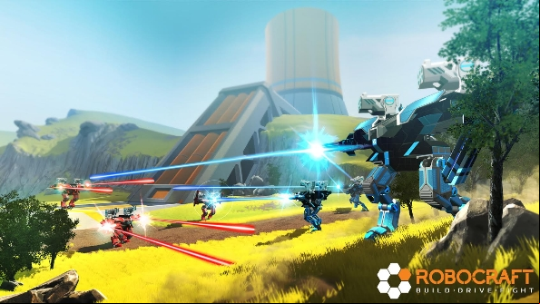 Robocraft's free new update takes Team Deathmatch to Birmingham