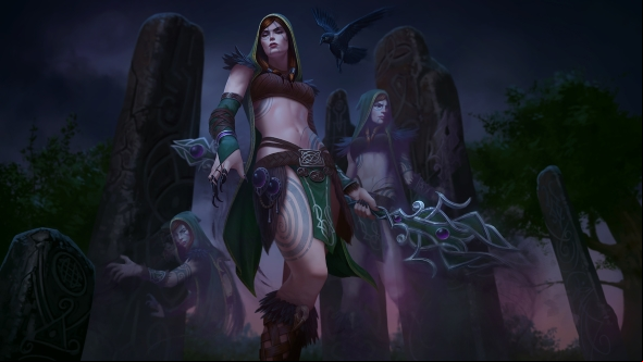 Smite's new god The Morrigan is 