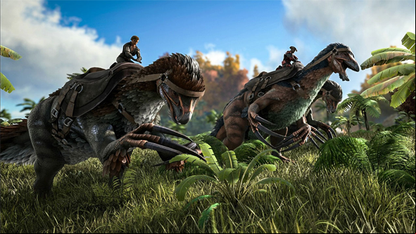 Ark: Survival Evolved is out now so check out this live-action trailer of a guy being eaten