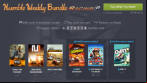 Humble Weekly Bundle fills your boots with racing games