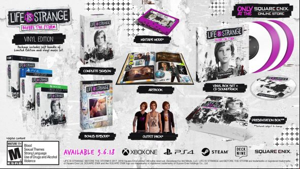 Life is Strange: Before the Storm bonus episode releases March 6, alongside vinyl edition