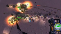 Planetary Annihilation footage shows explosive combat