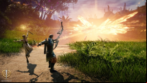 Skyforge is an MMO where halfway in you become a god