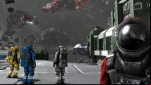 Space Engineers because in space no one can hear you secure a hull breach