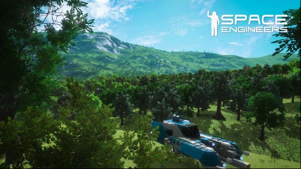 Space Engineers planets are beautiful places to crash, out today