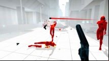 SUPERHOT exploration sections were cut, narrative about the 